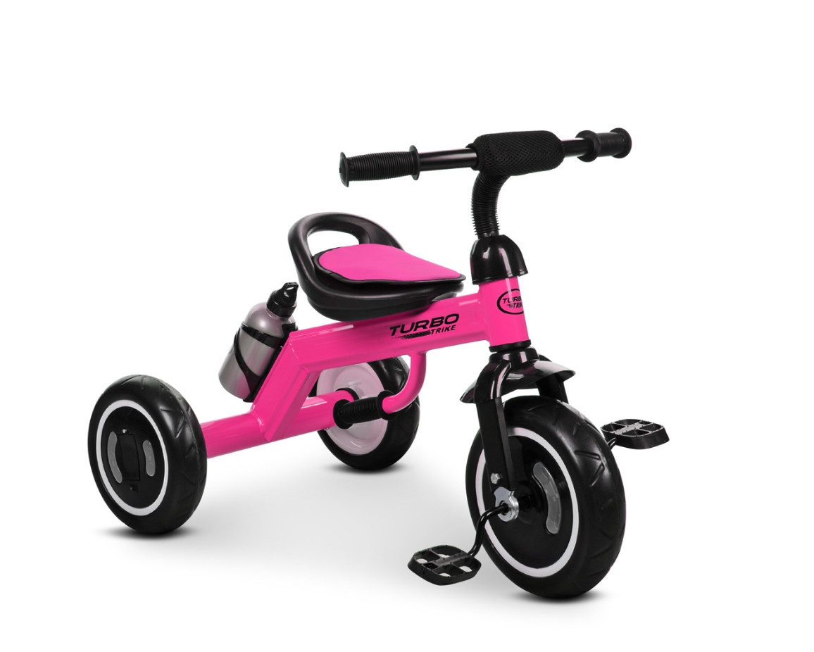 Велосипед дитячий триколісний Turbo Trike M 3648-6 малиновий, фото 1