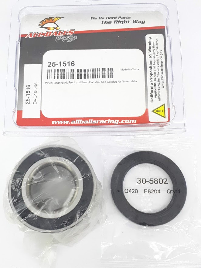 Підшипник маточини квадроцикла BRP Can Am Outlander Commander Maverick Renegade ALL BALLS, фото 1