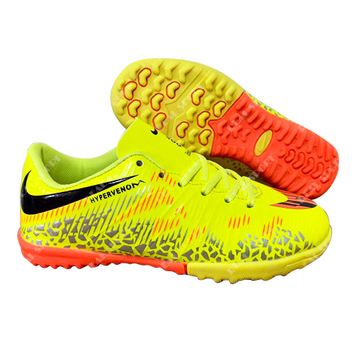 Дитяче футбольне взуття сороконіжки Nike Hypervenom C915-2 Yellow, р. 40-43
