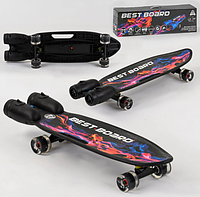 Скейтборд Best Board S-00501 с паровыми турбинами и дымом