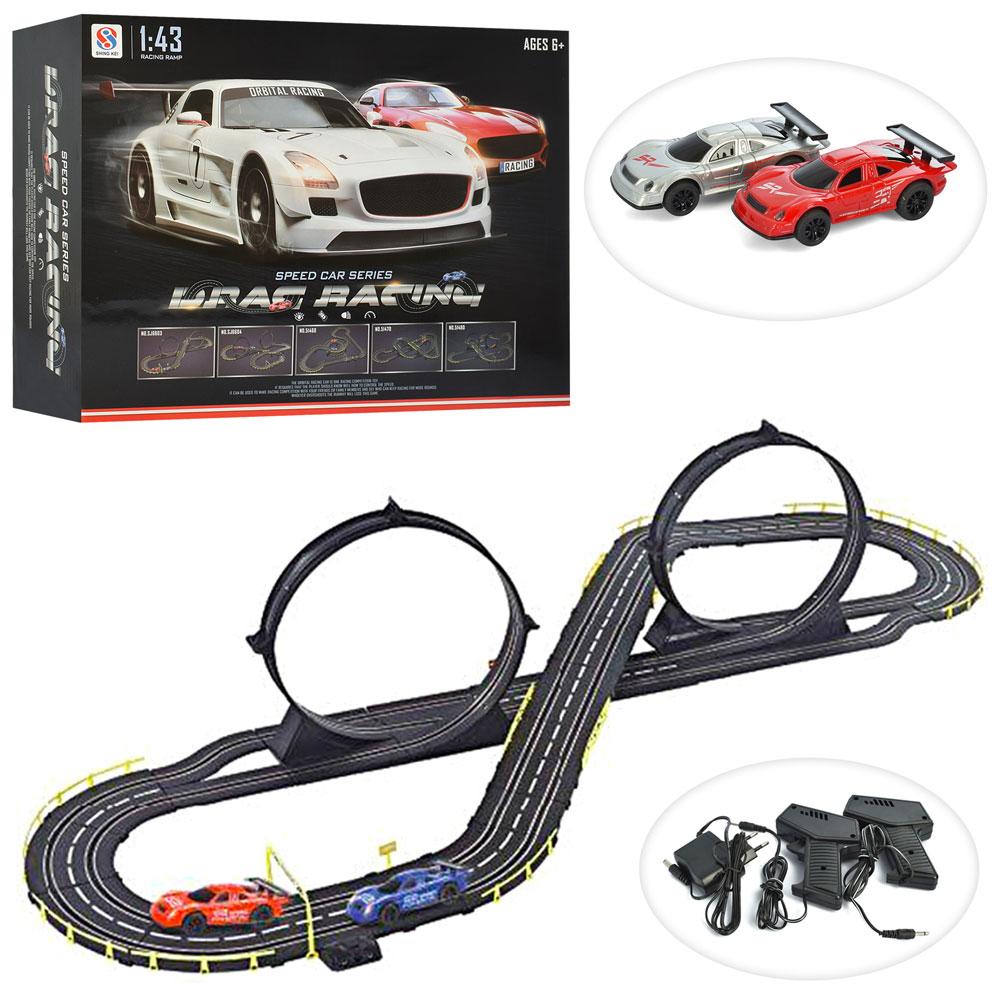 Автотрек траса гоночний трек на радіокеруванні від мережі, фото 1