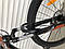 Велосипед гірський спортивний S200 HAMMER колеса 29 дюймів рама алюміній чорно-синій, фото 5