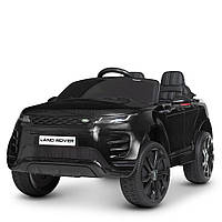 Детский электромобиль Land Rover (2 мотора по 45W, MP4, USB, автопокраска) Джип Bambi M 4418(MP4)EBLRS-2 Черны