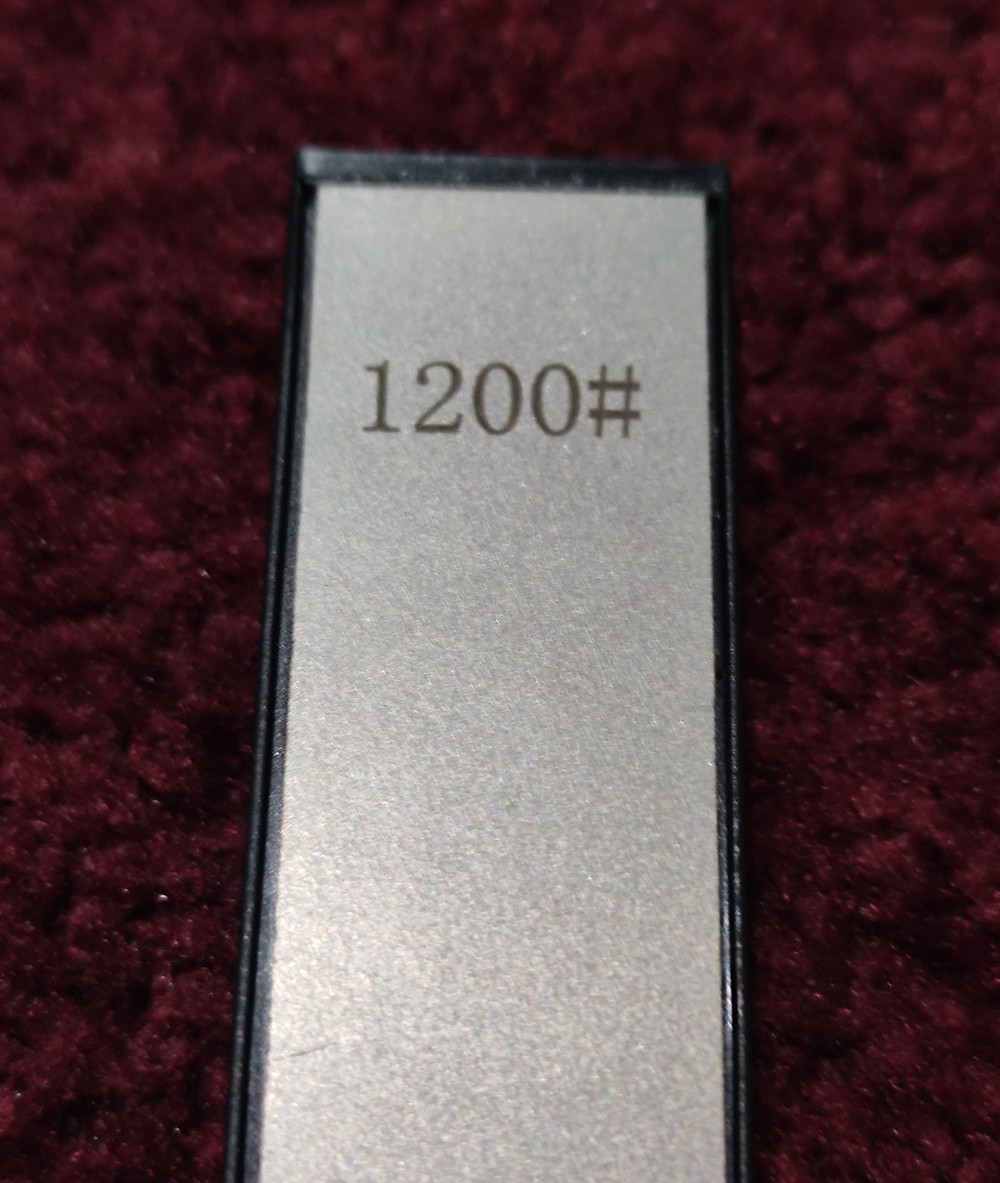 Точильний брусок з алмазним покриттям #1200 для заточки ніжів і інструментів.