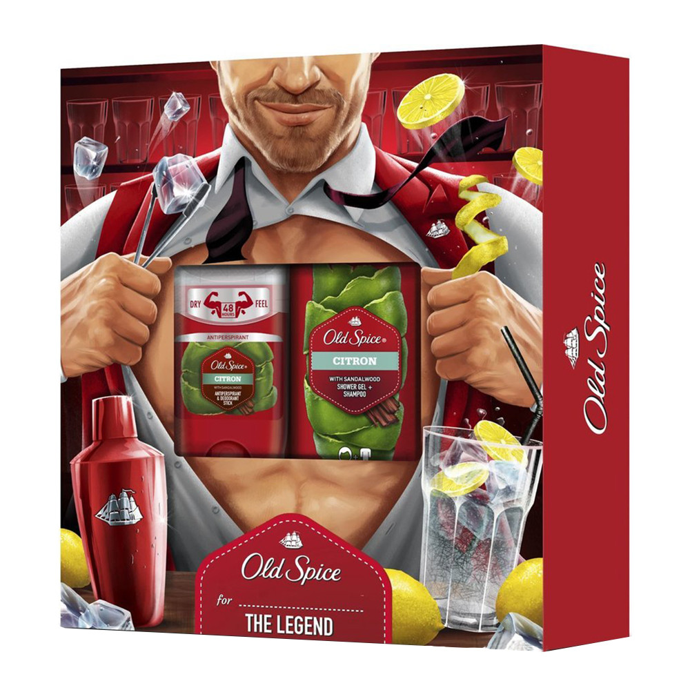 Подарунковий набір для чоловіків Old Spice Citron (8001090070982)