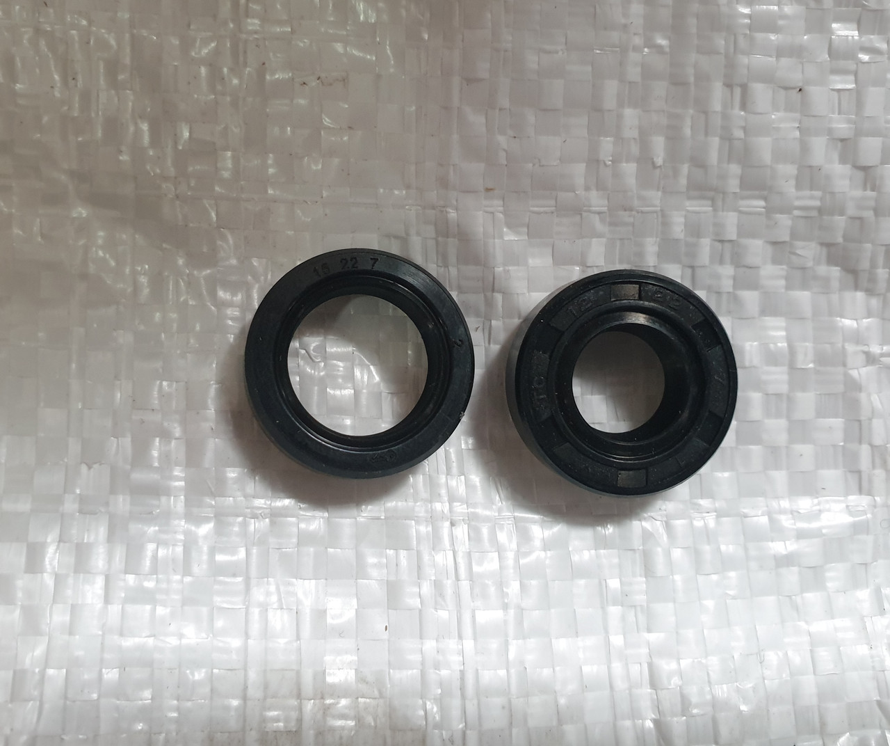 5714 Садко Набір сальників 2 шт (22×12×7 і 22×15×7) Обприскувач Sadko GMD 5714, фото 1