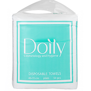 Одноразові рушники COMPACT Doily в пачці, 40х70 см 50 штук 40 г/м2