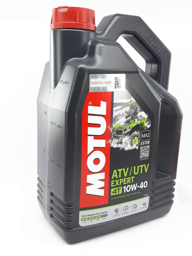 Масло для квадроцикла MOTUL ATV-UTV EXPERT 4T 10W40 (4L) - фото 2 - id-p1365784156