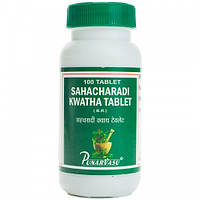 Сахачаради кашая, кватха, 100 таб, усуває застій крові, зменшує варикоз, геморой