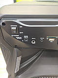 Колонка акумуляторна ZPX-7774 15 дюймів з мікрофоном 180W (USB/FM/Bluetooth/TWS), фото 4