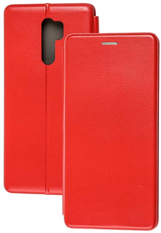 Чохол (книжка) преміум для Xiaomi Redmi 8 (червона)