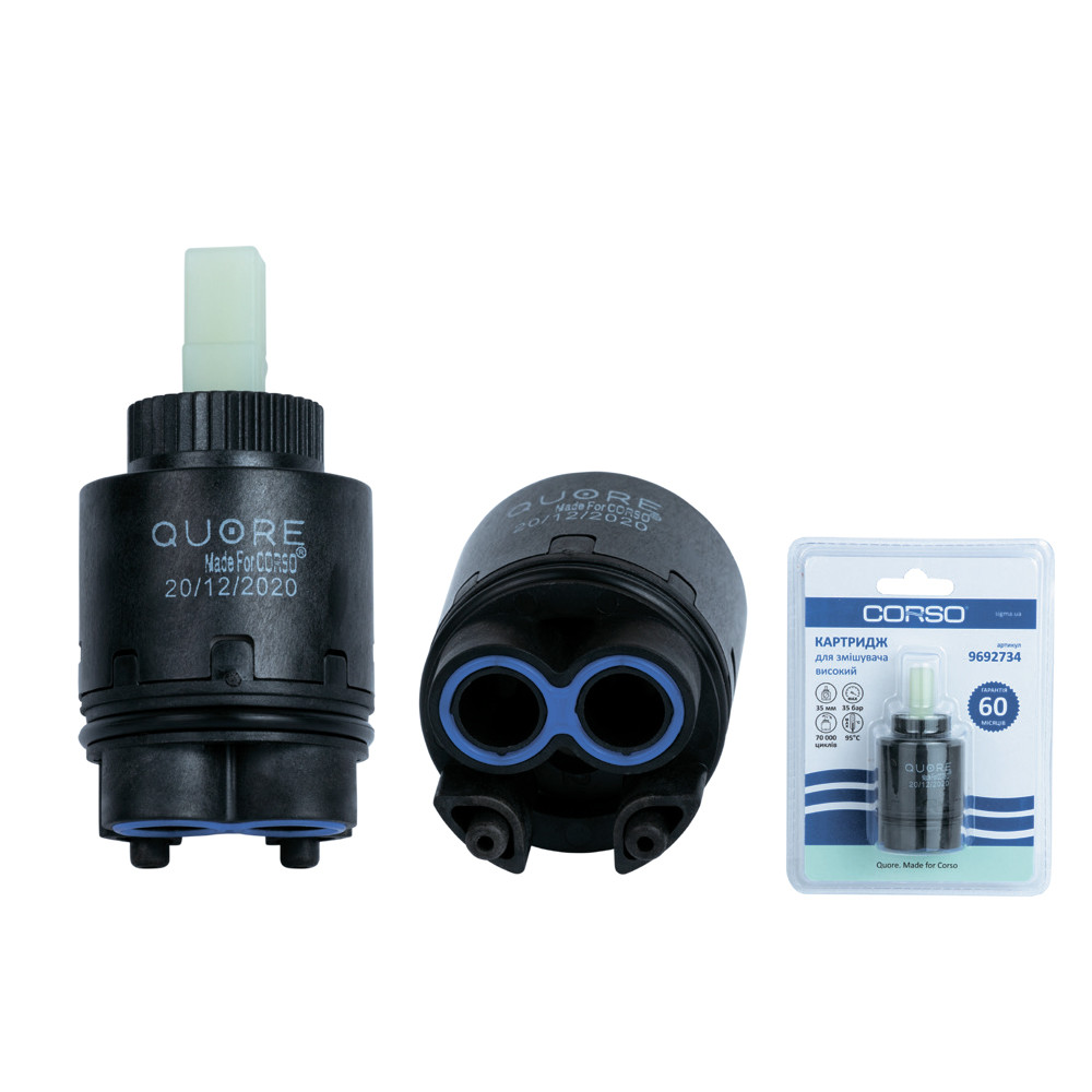 Картридж Ø35 мм високий керамічний standard CORSO (9692734), фото 1