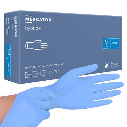 Рукавички вінілові  Mercator hybrid+, фото 2