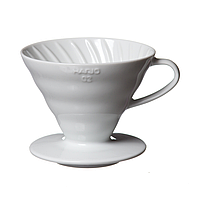 Пуровер Hario V60 02 керамический белый