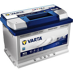 Акумулятор автомобільний Varta 6СТ-70 Blue Dynamic EFB (N70)