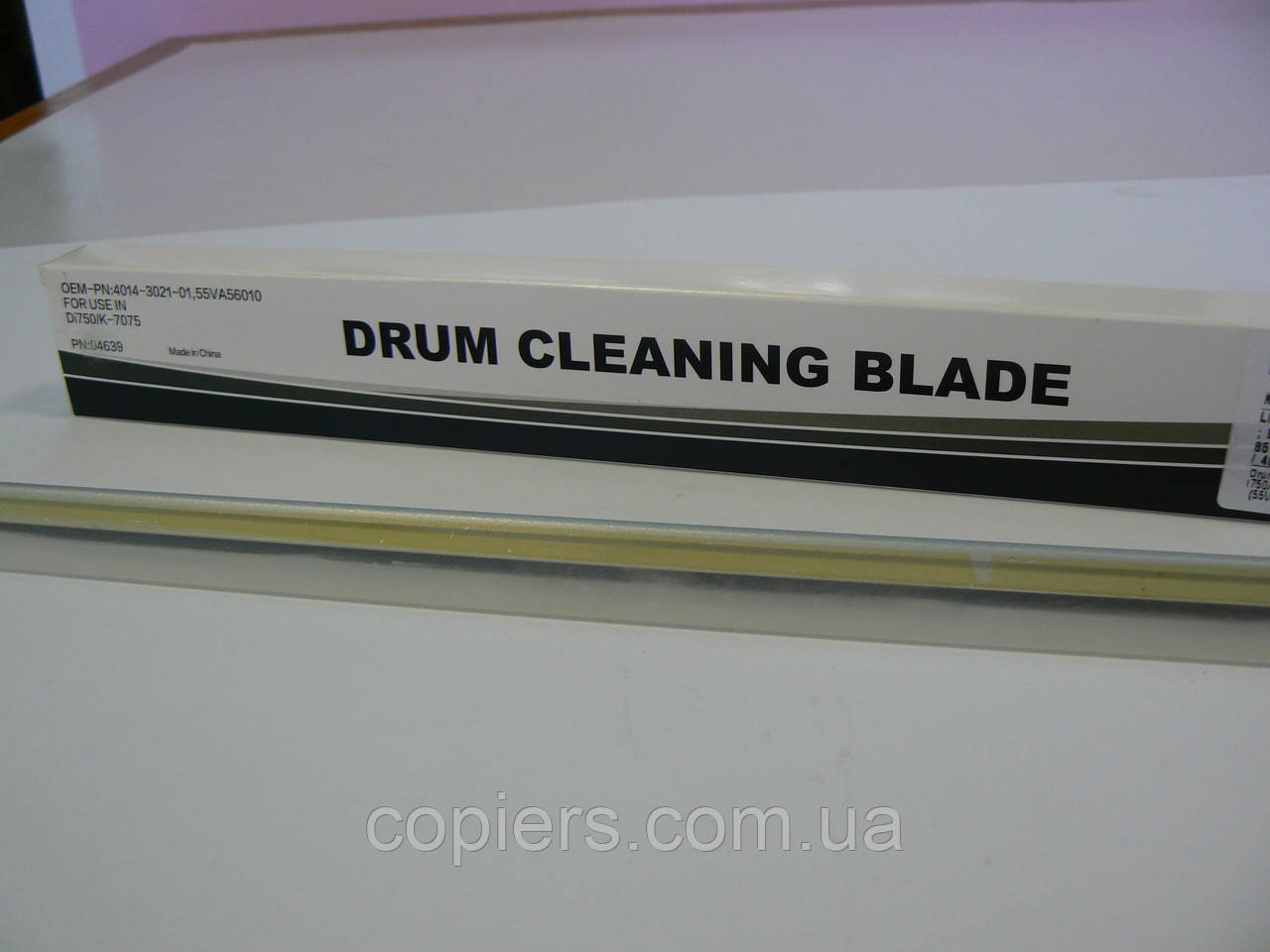 Drum Cleaner Blade Bizhub Pro 920/950, 57GA56011, 04639, сумісний Xintron