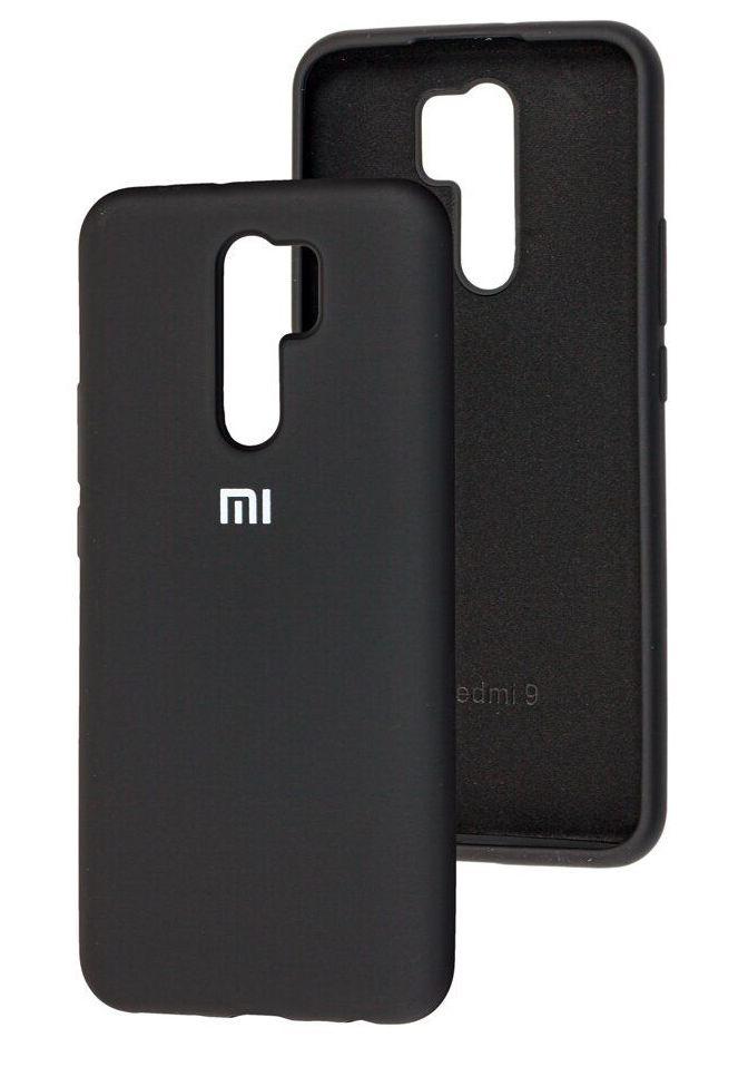 Чохол Оригінал Silicone Case Xiaomi Redmi 9 (Чорний)