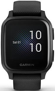 Смарт-годинник Garmin Venu Sq Slate with Gray Band (010-02427-10)