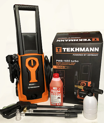 Мийка Tekhmann 1600W,135 БАР PWB-1655 Turbo мийка високого тиску Tekhmann PWB-1655 Turbo, фото 1