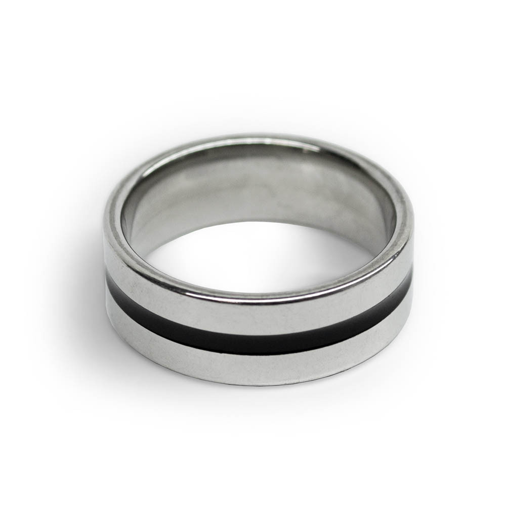 Кільце сталеве одна смуга RBV-112