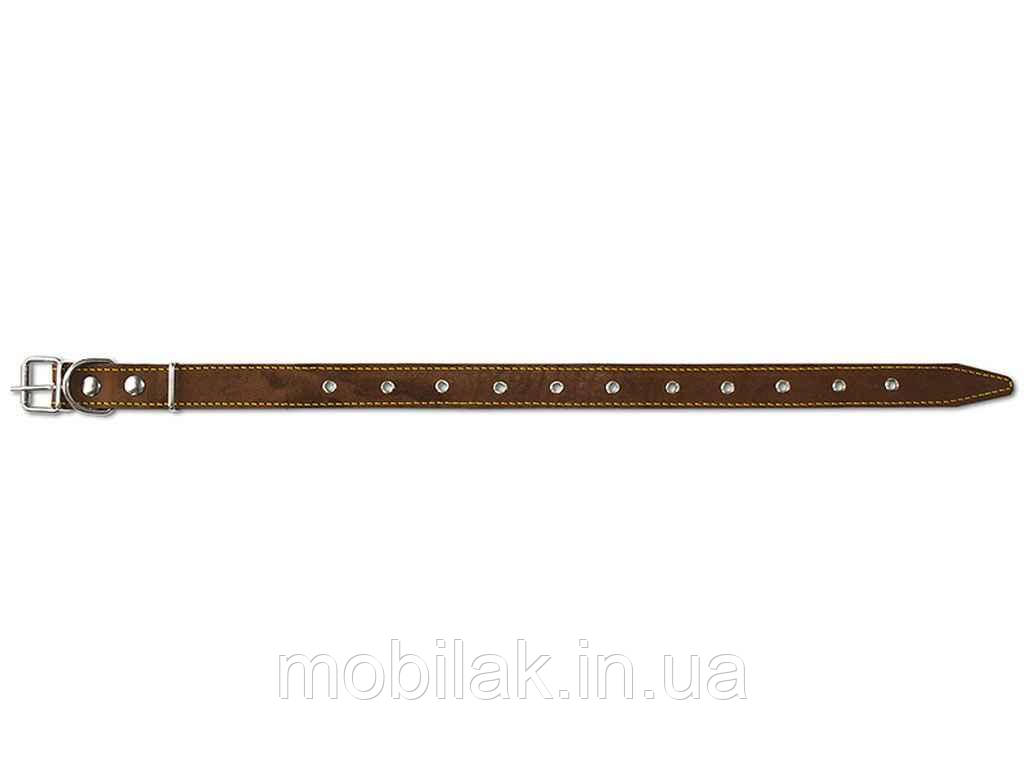 Нашийник 412 30 мм CLASSIC ШКІРА БЕЗРОЗМІРНИЙ ТМ O.L.KAR