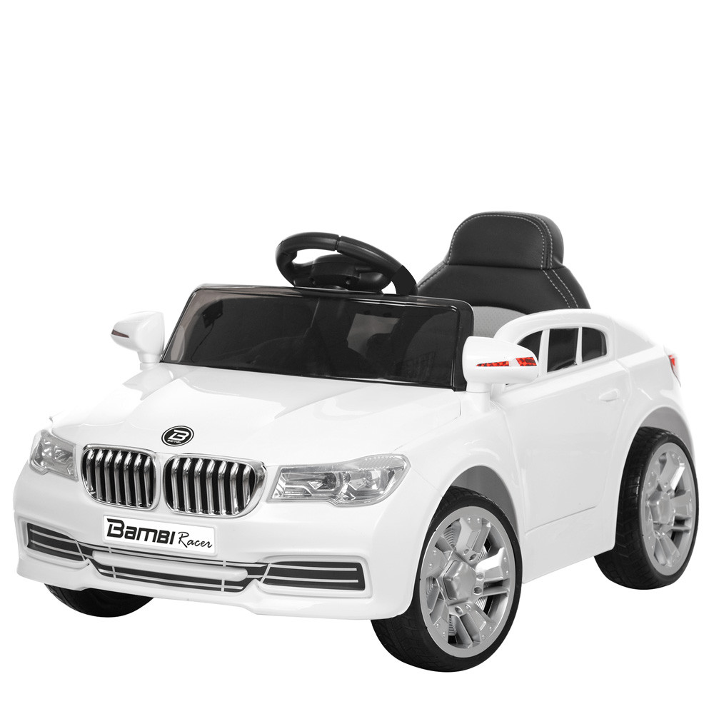 Дитячий електромобіль BMW (2 мотори, MP3, USB, FM) Bambi M 3271EBLR-1 Білий