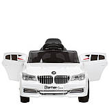 Дитячий електромобіль BMW (2 мотори, MP3, USB, FM) Bambi M 3271EBLR-1 Білий, фото 3