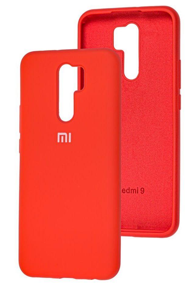 Чохол Оригінал Silicone Case Xiaomi Redmi 9 (Червоний)