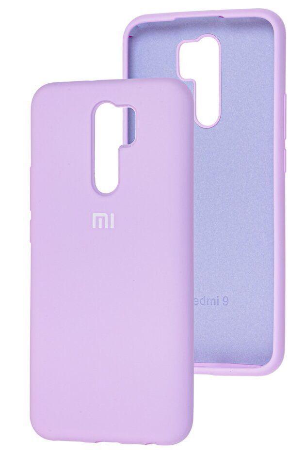 Чохол Оригінал Silicone Case для Xiaomi Redmi 9 (Лавандовий)