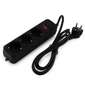 Мережевий фільтр, подовжувач на 3 розетки SP3 1.8m