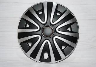 Ковпаки на колеса. Ковпаки колісні ARGO R16 RIALTO PRO Silver/Black. Колпаки на диски