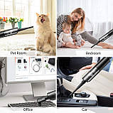 Портативний бездротовий пилосос AIPINYUE для авто та домашнього використання білий, фото 8