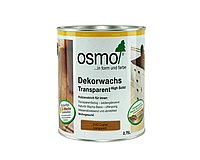 Олія захисна OSMO DEKORWACHS TRANSPARENTE FARBTONE для деревини 3143 - Коньяк 0,75 л