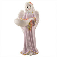 Статуэтка Ангел с чашей цветной (гипс) AN0703-5(G)