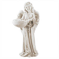 Статуэтка Ангел с чашей песочный (гипс) AN0703-7(G)