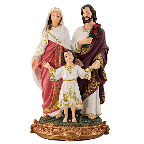 Статуетка Божа родина кольорова (гіпс) R0208-1(G), фото 1