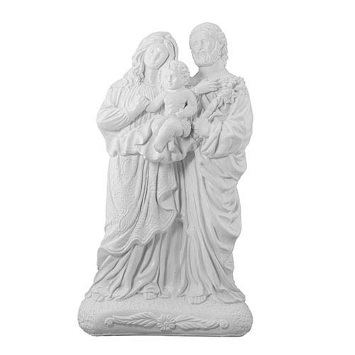Статуетка Свята родина з дитиною біла (гіпс) R0210(G)