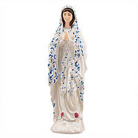 Статуэтка Мария с четки мал. цветная (гипс) R0217-4(G)