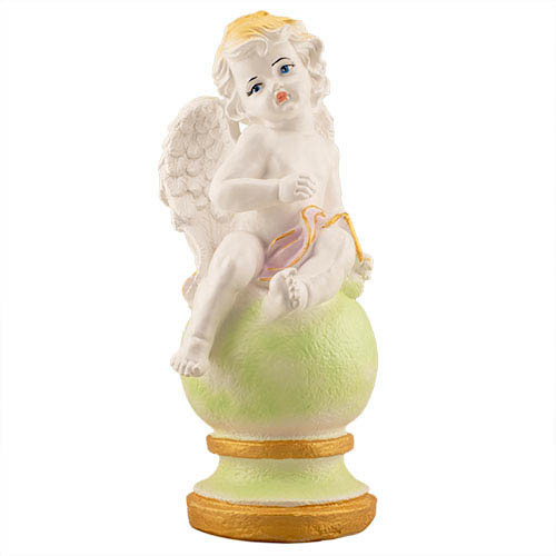 Статуетка Ангел кольоровий (гіпс) AN0102-5(G), фото 1