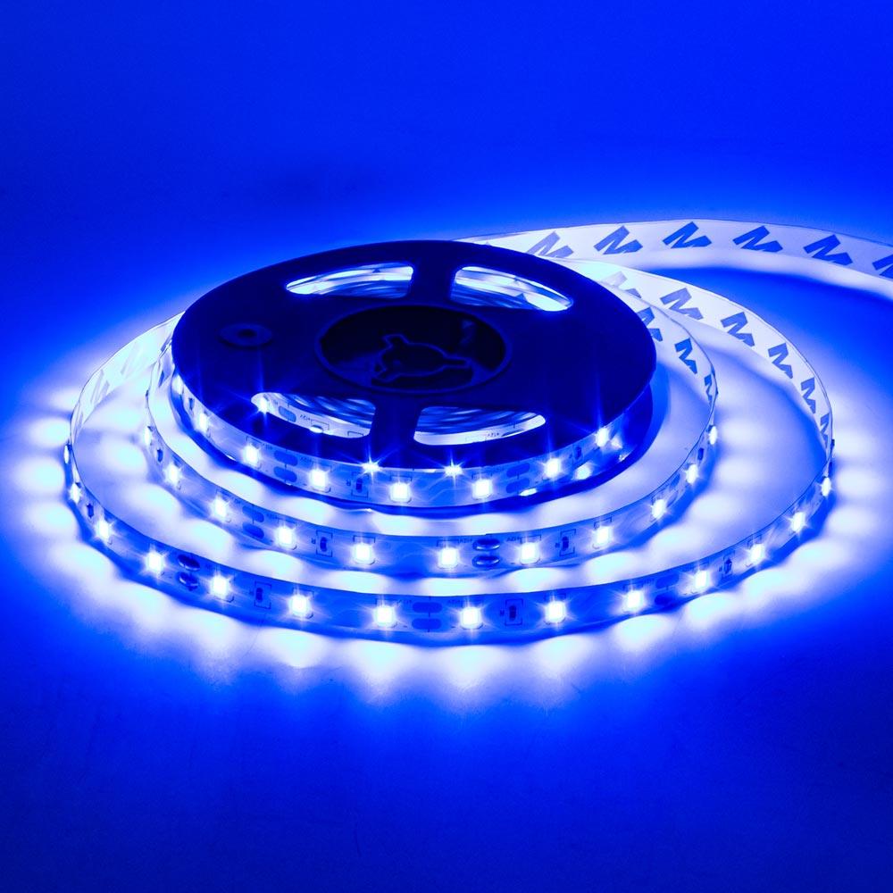 Світлодіодна стрічка Premium YM 12V 3528-60 IP68 BLUE