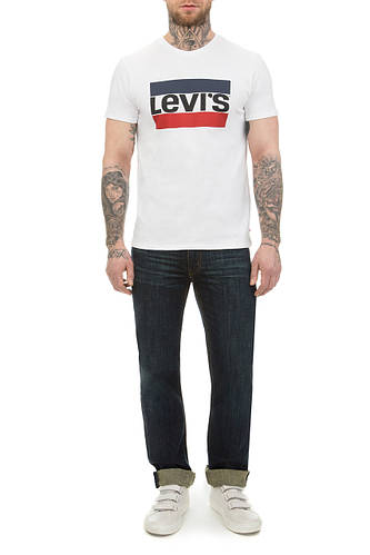 Футболка мужская Levis, белая левис (ID#1421519161), цена: 450 ...