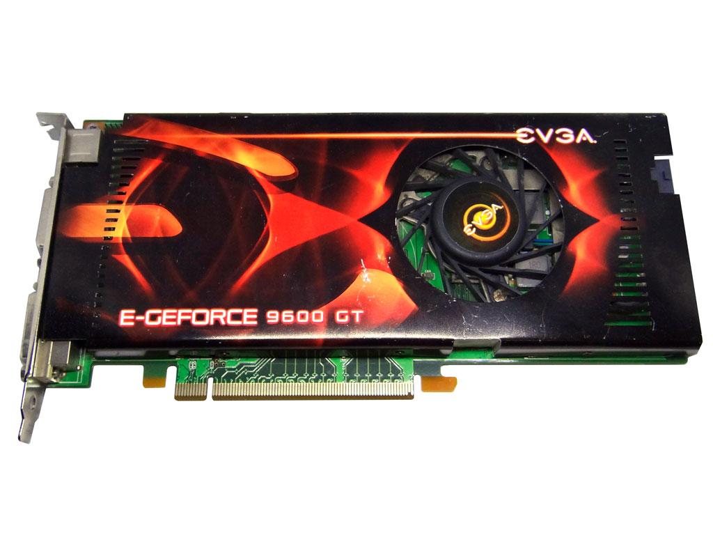 Відеокарта EVGA Geforce 9600 GT 512Mb PCI-Ex DDR3 256bit (2 x DVI + sVideo) 512-P3-N867-AR