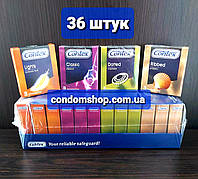 Презервативы Contex Контекс блок микс 4 вида 36 шт/12 пачек,сроки годности до 2027