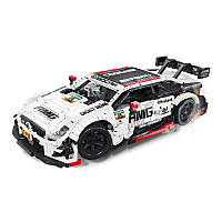 Конструктор автомобиль QIZHILE 23012 Mercedes-Benz AMG C63 DTM White 1:10