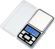 Ваги кишенькові (ювелірні) з гумовими кнопками LUX Pocket Scale MH-200, 200g/0.01 g, фото 4