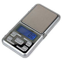Ваги кишенькові (ювелірні) з гумовими кнопками LUX Pocket Scale MH-200, 200g/0.01 g, фото 3