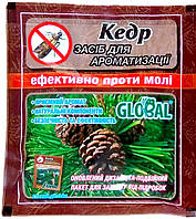 Таблетки от моли с запахом Кедра 10 шт, Global