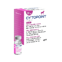 Цитопоинт 20мг -2амп для собак с аллергическим или атопическим дерматитом.