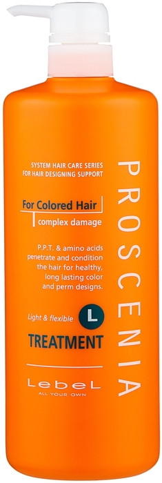 Proscenia Treatment L 980 мл Маска для фарбованого волосся «легкість і гнучкість»