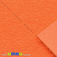 Фоаміран махра (Китай), 20х30 см, Помаранчевий яскравий, 1 шт (FOM-037180)